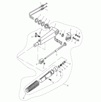STEERING 2 Strock for TE9.9 TE15